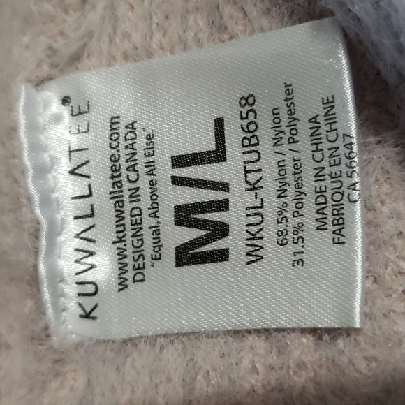 KuwallaTee Fluffy Cropped Tank Top - Picture 7 of 7